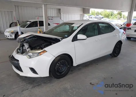 2015 Toyota Corolla Le from USA, damaged, VIN 2T1BURHE8FC332929